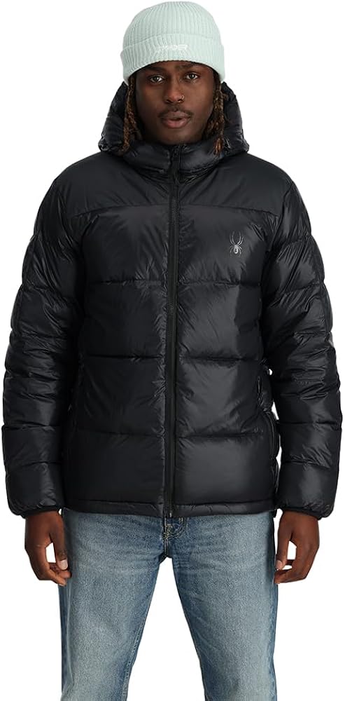 Spyder Men's Windom Tech Hooded Down Jacket