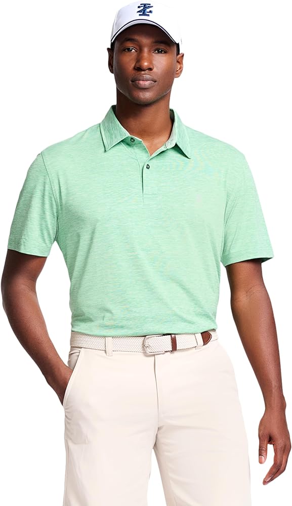 IZOD Men's Golf Title Holder Short Sleeve Polo