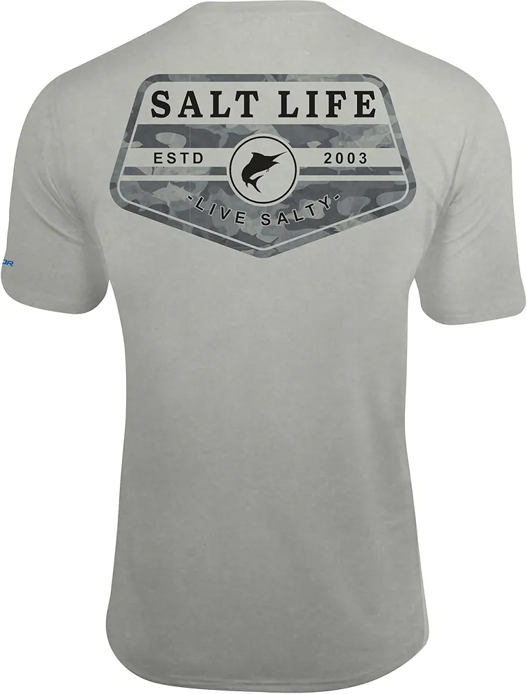 Salt Life Men's Incognito Short Sleeve Performance Shirt