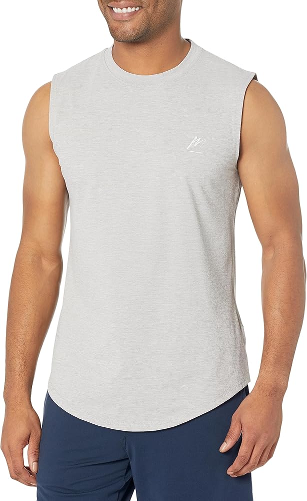 Tops for Men, Workout Sleeveless T Shirts Gym Tank Tee Muscle Bodybuilding Fitness Undershirt