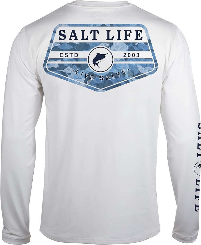 Salt Life Men's Incognito Long Sleeve Performance Shirt