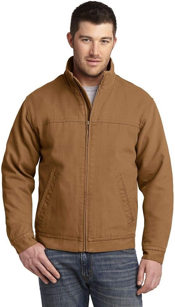 Washed Duck Cloth FlannelLined Work Jacket (CSJ40)