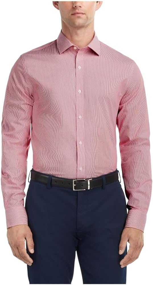 Tommy Hilfiger Men's Dress Shirt Slim Fit Essentials