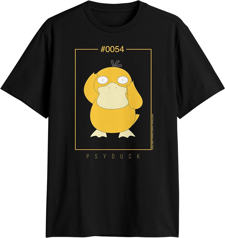 Pokemon Psyduck 54 Confused T-Shirt