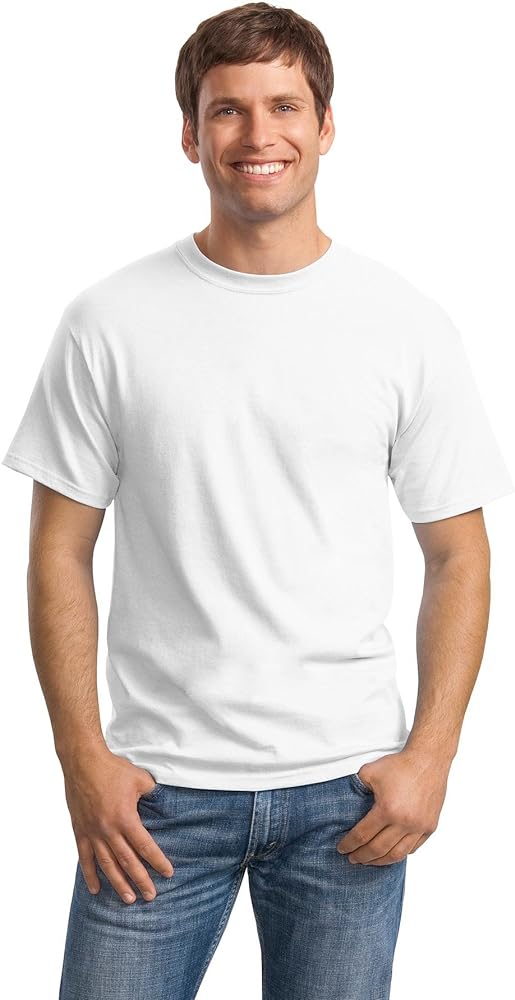 Hanes Mens 5-Pack Tagless Comfortsoft Crewneck T-Shirt