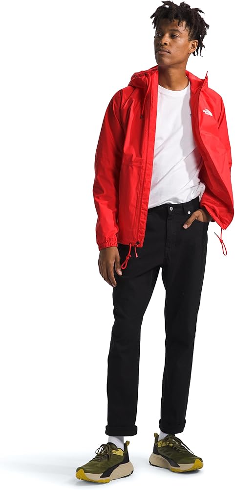 THE NORTH FACE Men's Antora Rain Hoodie (Big and Standard Size), Fiery Red, X-Large