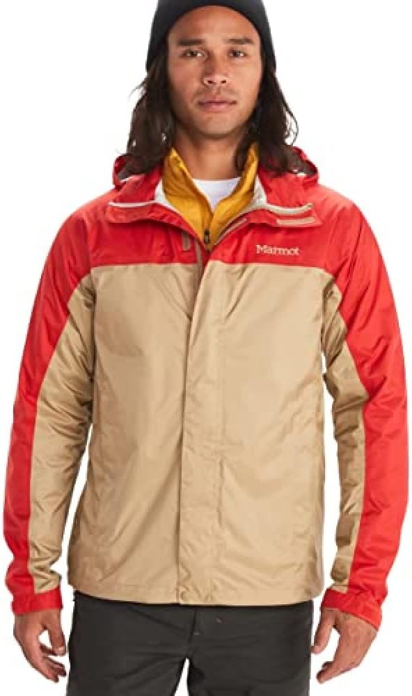 MARMOT Men's Precip Eco Waterproof Rain Jacket - 100% Recycled, Breathable, Lightweight, Packable Raincoat