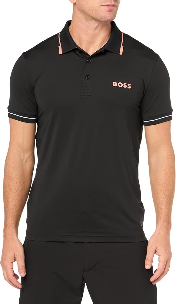 BOSS Men's Performance Quick Dry Polo Shirt