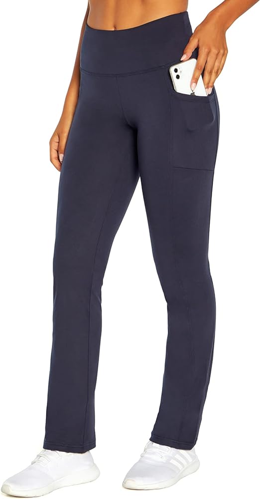 Balance Collection Women's Emilia High Rise Pocket Bootcut Yoga Pant