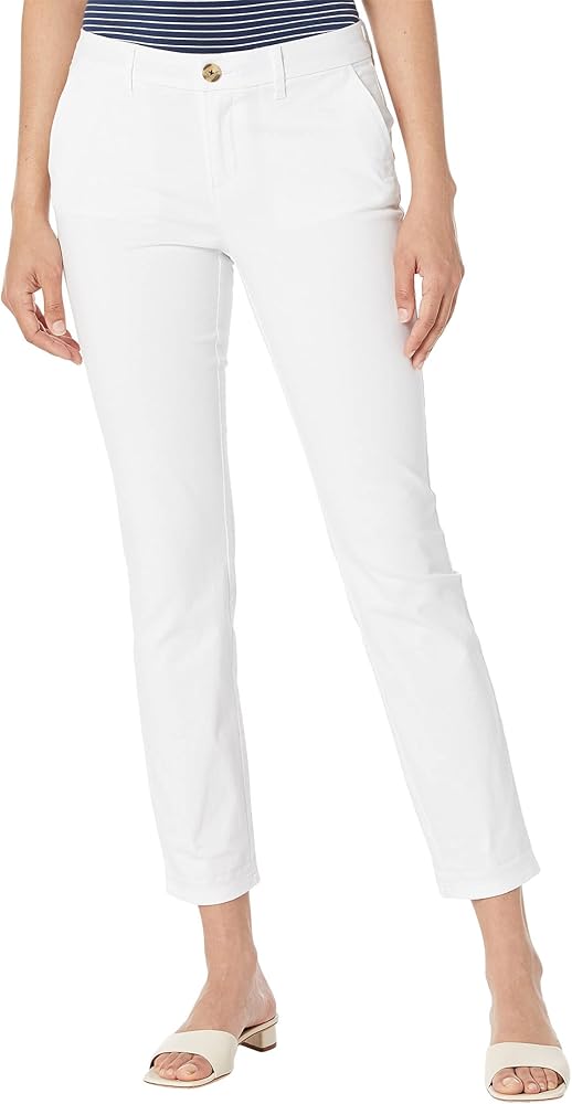 Tommy Hilfiger Women's Hampton Chino Pants – Lightweight Pants With Relaxed Fit