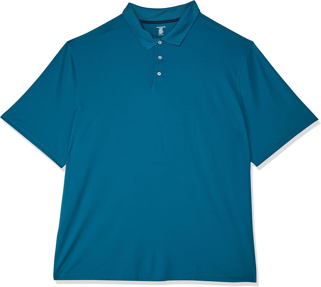 Amazon Essentials Men's Regular-Fit Quick-Dry Golf Polo Shirt - Discontinued Colors