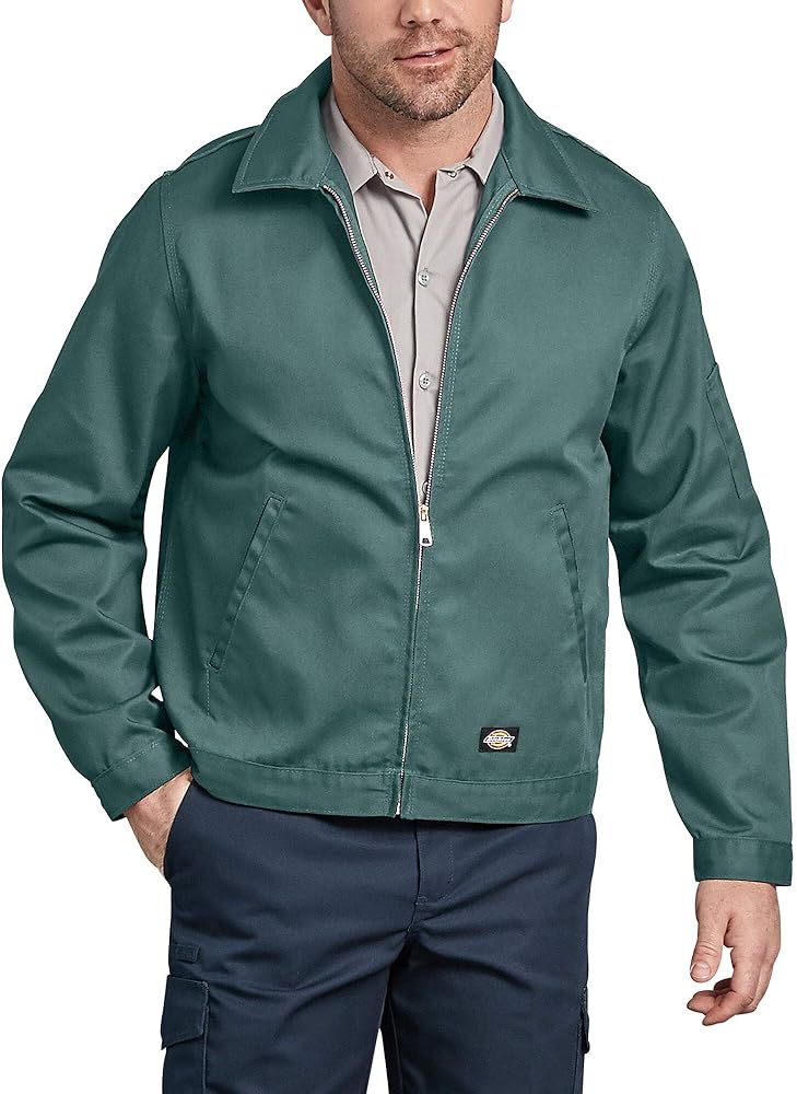 Dickies Men's Big & Tall Unlined Eisenhower Jacket, Green