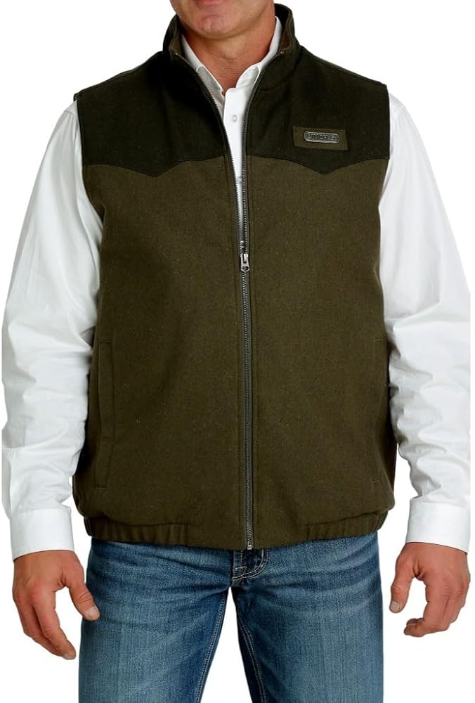 Cinch Mens CC Wooly Vest