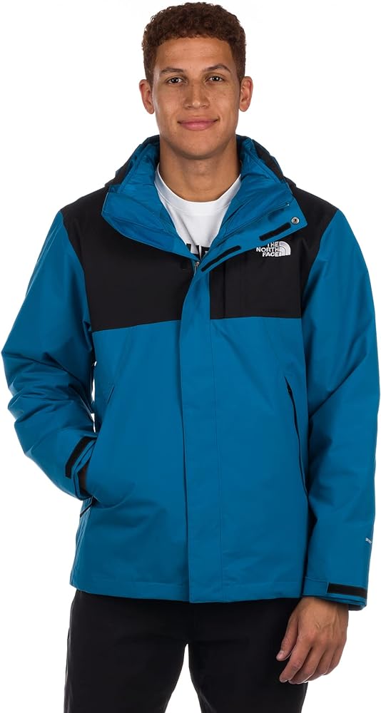 The North Face Men's Lone Peak Monte Bre Triclimate 2 Jacket, Banff Blue/TNF Black, 3X-Large