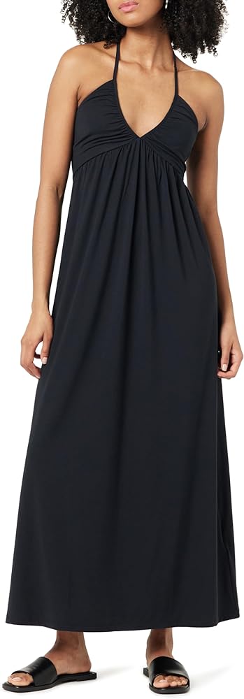 The Drop Women's Kapri Gathered Halter Dress