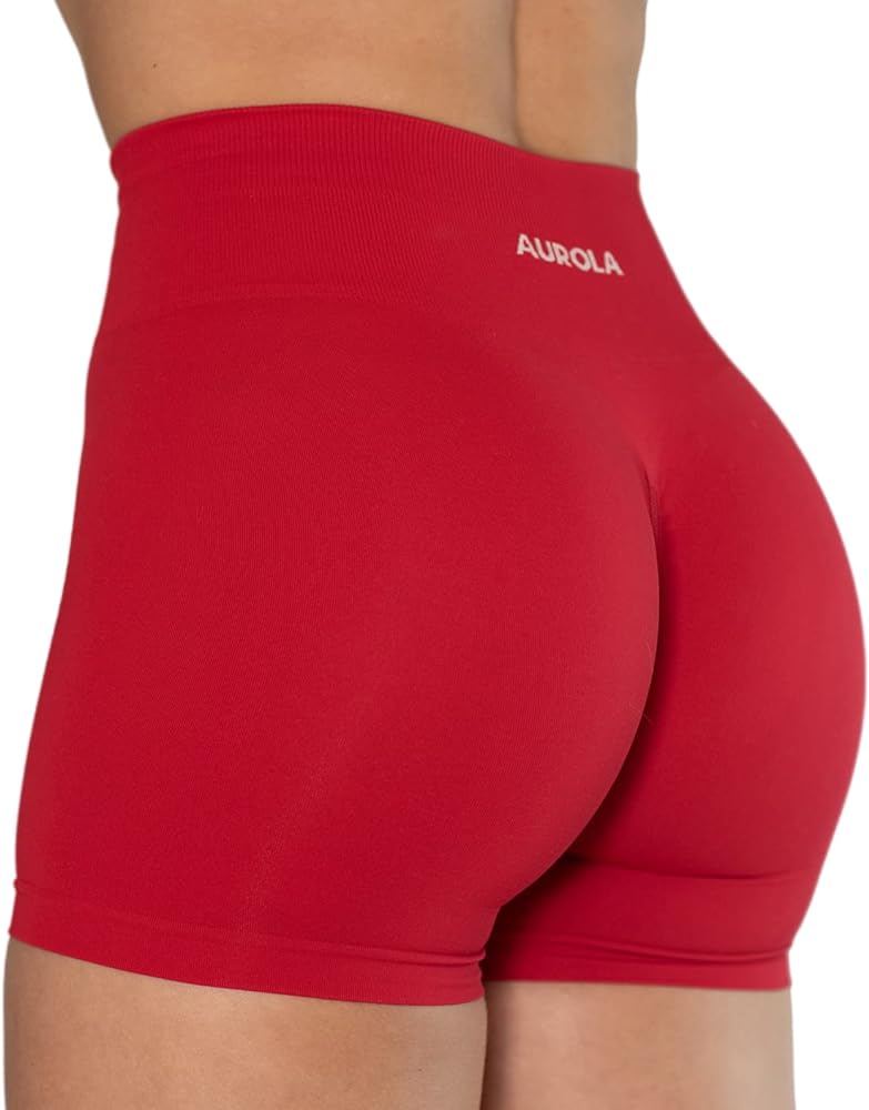 AUROLA Dream Workout Shorts for Women Seamless Soft Smooth Gym Yoga Scrunch Active Shorts