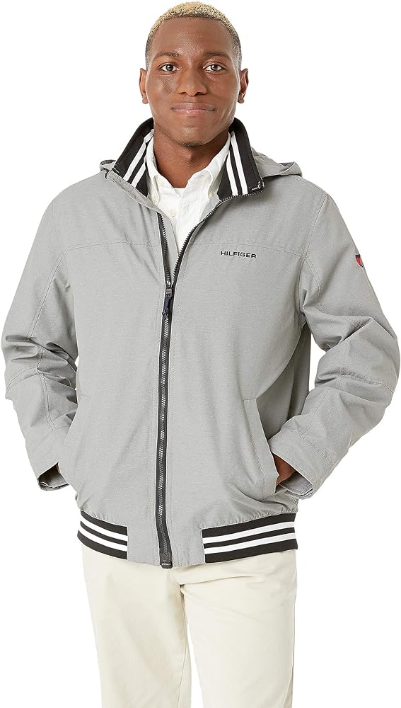 Tommy Hilfiger Men's Adaptive Regatta Jacket With Magnetic Zipper