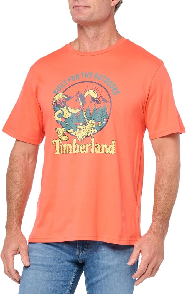 Timberland Men's Hike Out Short Sleeve Graphic T-Shirt