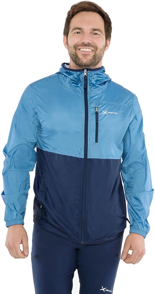 Arctix Mens Zephyr Windbreaker Jacket, Dusk, 4X-Large US