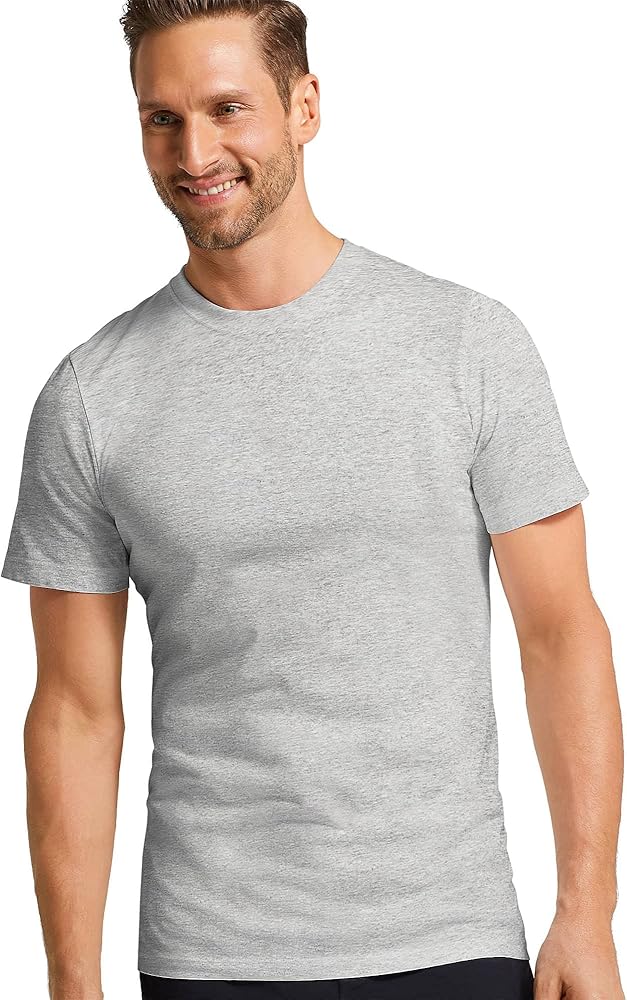 Jockey Men's Undershirt Big Man Classic Crew Neck - 2 Pack