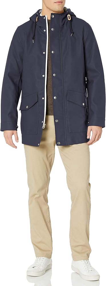 Levi's Men's Rubberized Rain Parka Jacket