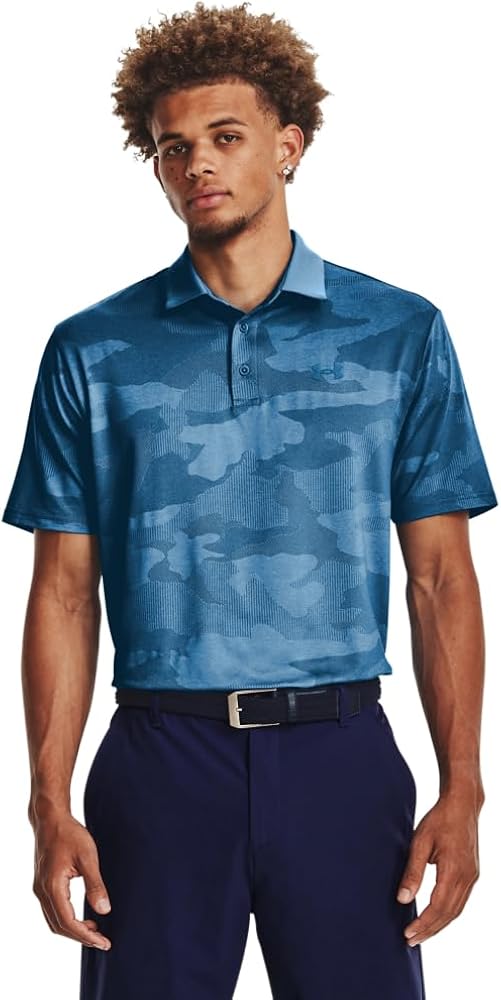 Under Armour Men's Playoff 2.0 Short Sleeve Jacquard Polo