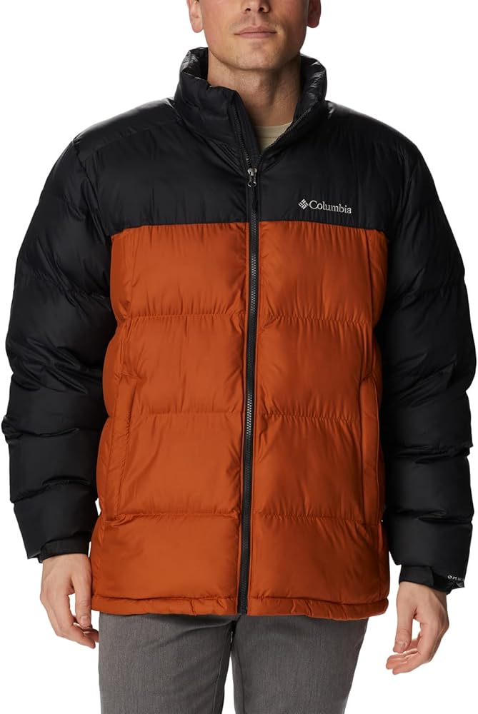 Columbia Men's Pike Lake Jacket, Warm Copper/Black, Medium