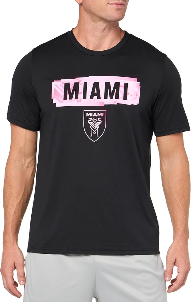 adidas Men's Inter Miami Cf Short Sleeve Pre-Game T-Shirt