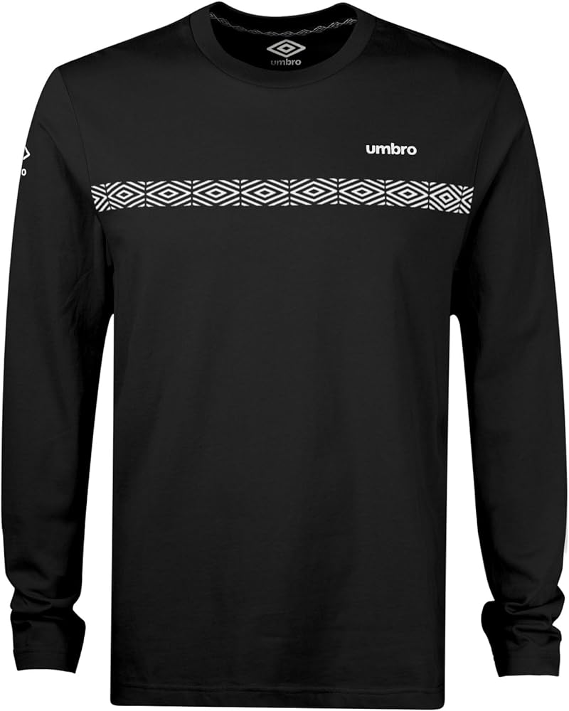 Umbro Men's Diamond Run Long Sleeve Tee