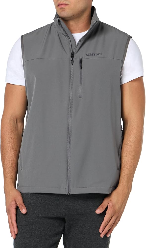 MARMOT Men's Tempo Vest - Breathable, Water-Resistant Softshell