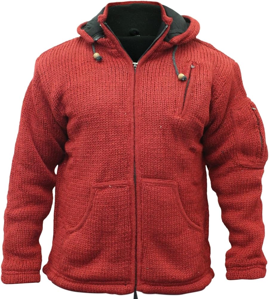 Shopoholic Fashion Mens Detachable Hoodie Hippie Jacket