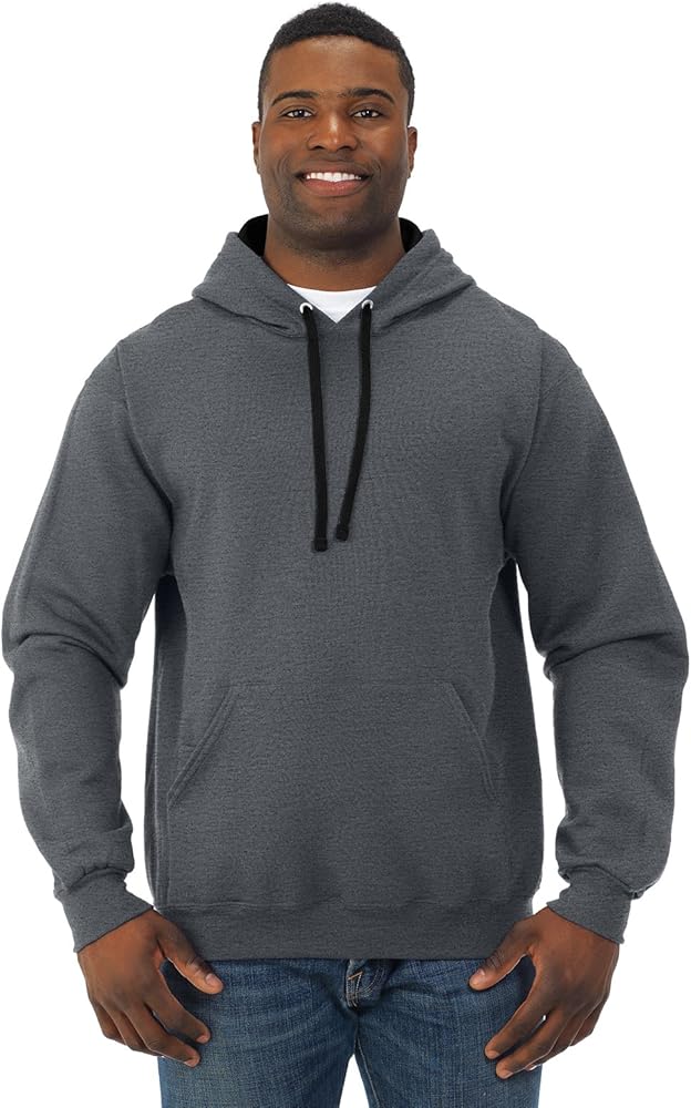 Fruit of the Loom Men's Sofspun Fleece Pullover Hoodie