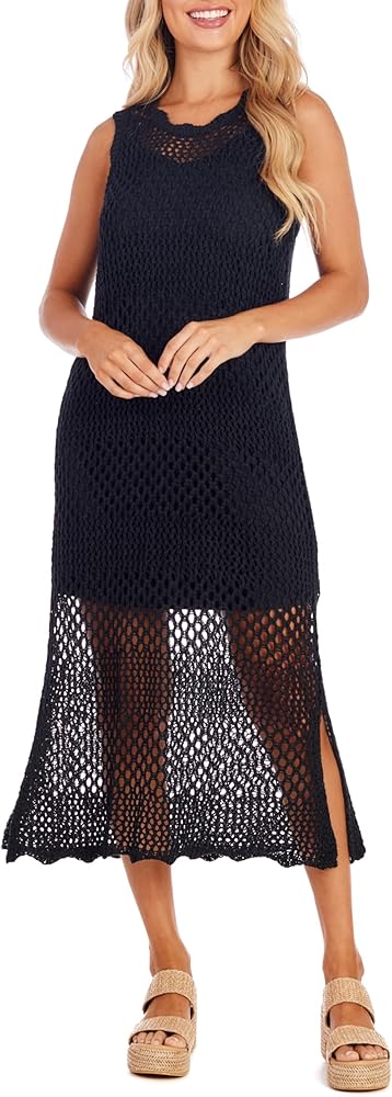 Mud Pie Women's Eldridge Crochet Dress