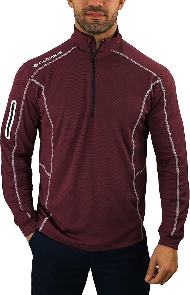 Columbia Men's Omni-Wick Shotgun Long Sleeve 1/4 Zip Pullover