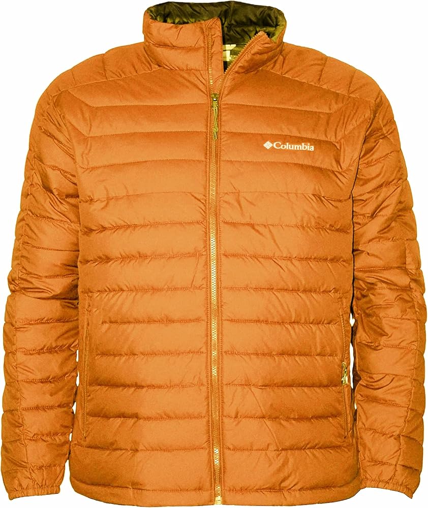 Columbia Men's Big and Tall White Out II Omni Heat Insulated Jacket (US, Alpha, X-Large, Regular, Regular, Warm Copper 858)