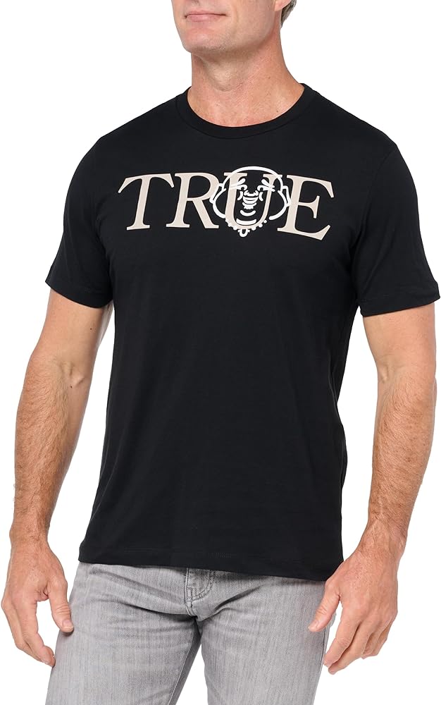 True Religion Men's Ss True Face Tee