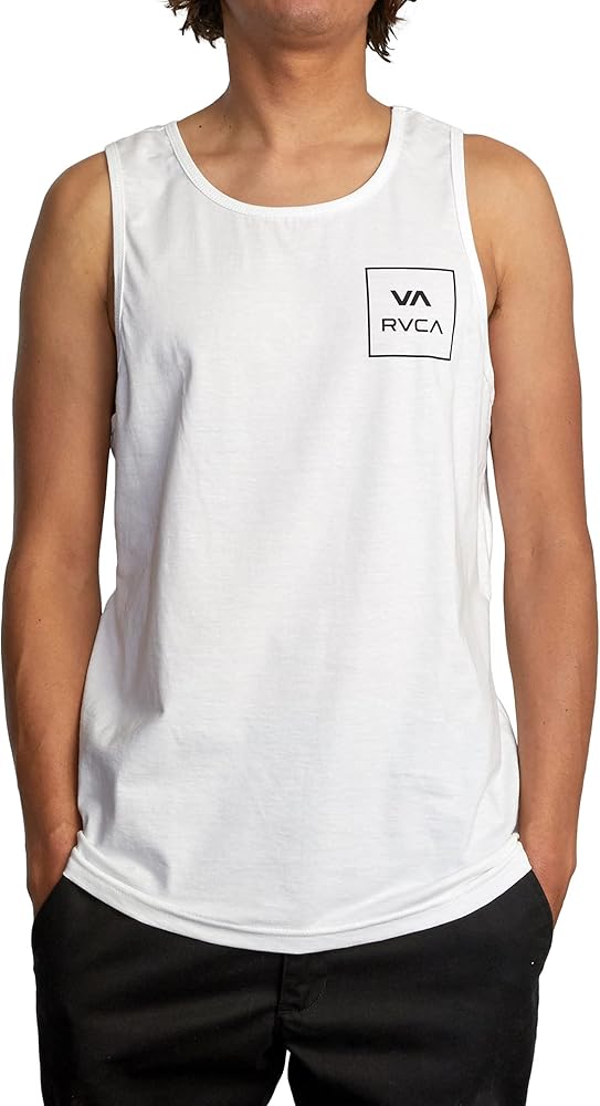 RVCA Men's Graphic Sleeveless Tank Top Shirt