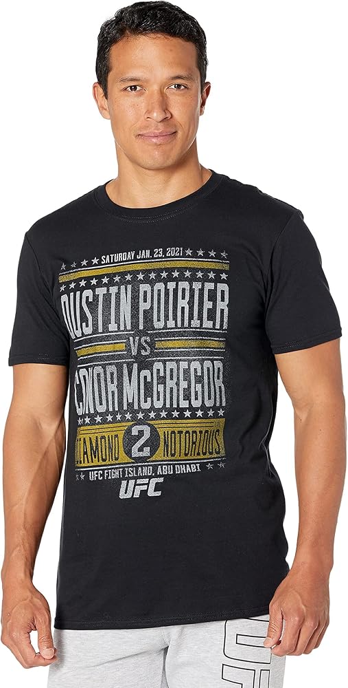 UFC Poirier vs McGregor Vintage Poster T-Shirt