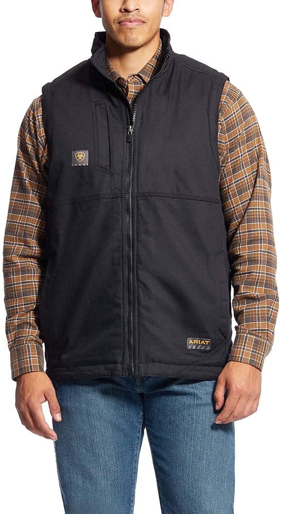 ARIAT Men's Rebar Duracanvas Vest