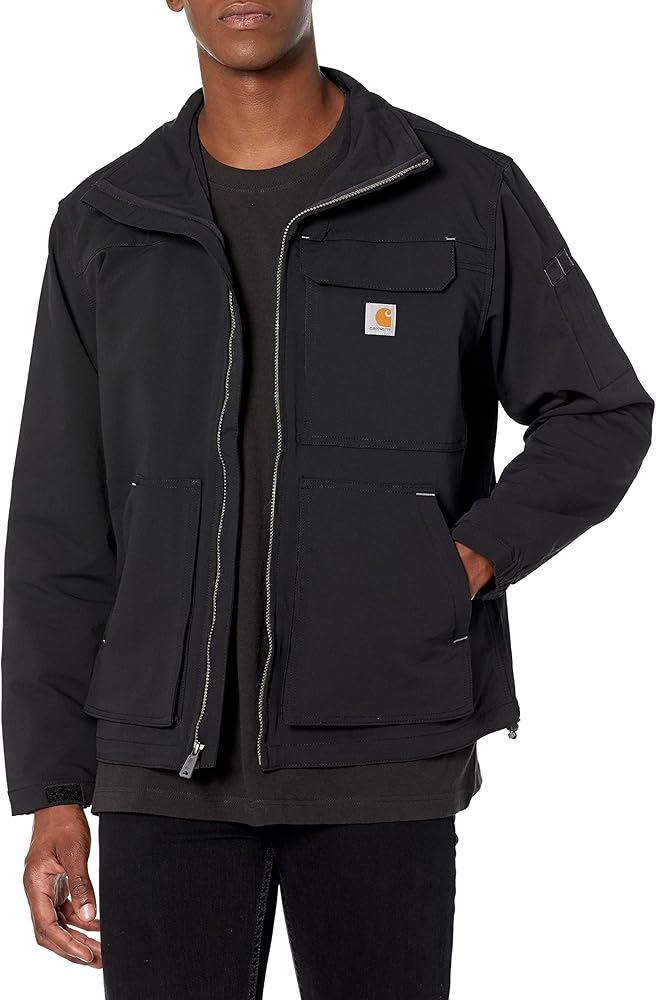 Carhartt Men's Super Dux Relaxed Fit Lightweight Mock-Neck Jacket