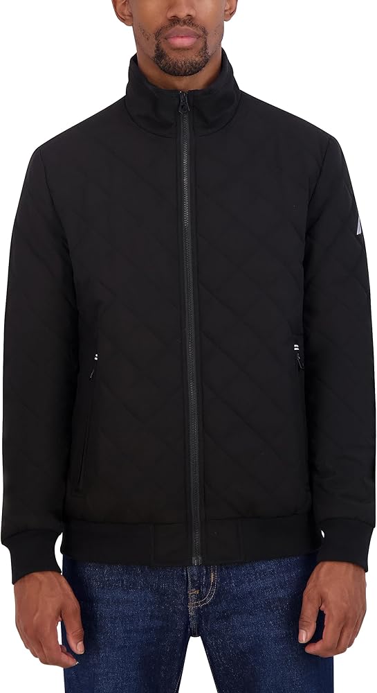 Nautica Men's Quilted Bomber Jacket