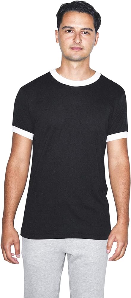 American Apparel Unisex 50/50 Crewneck Short Sleeve T-Shirt - USA Collection