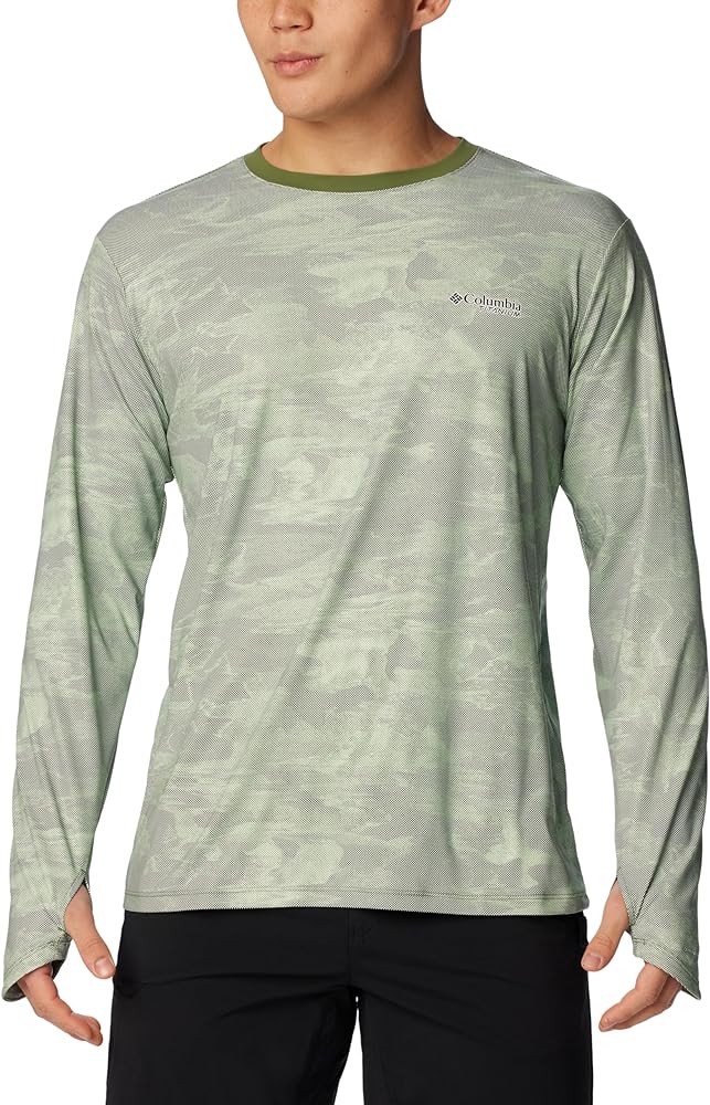 Columbia Men's Summit Valley Sun Deflector Long Sleeve Crew