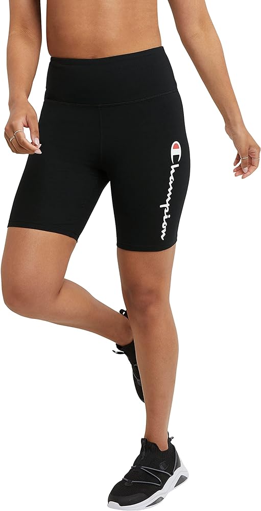 Champion Women'S Bike Shorts, Authentic, Moisture Wicking, Bikers Shorts For Women (Plus Size Available)