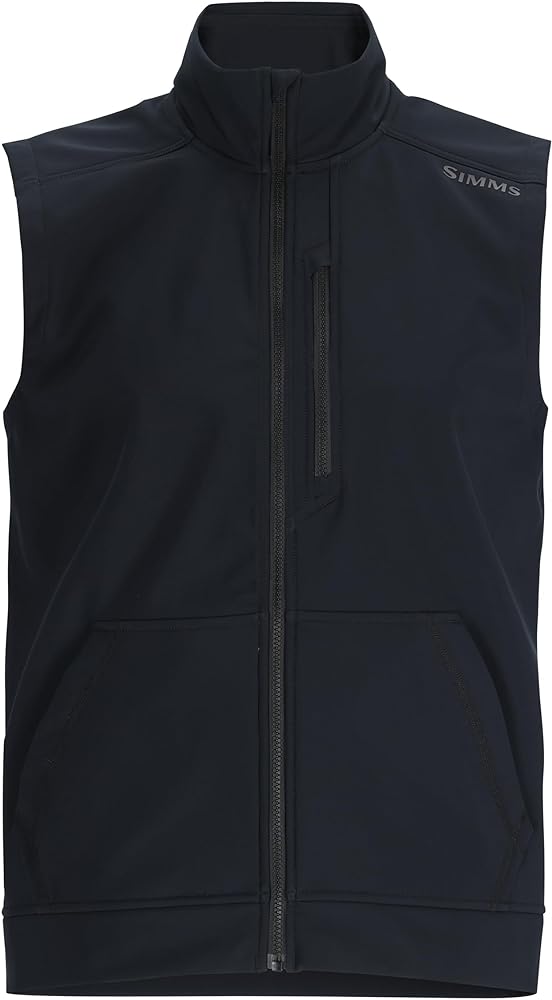 Simms Rogue Fleece Vest, Water Resistant Sleeveless Vest