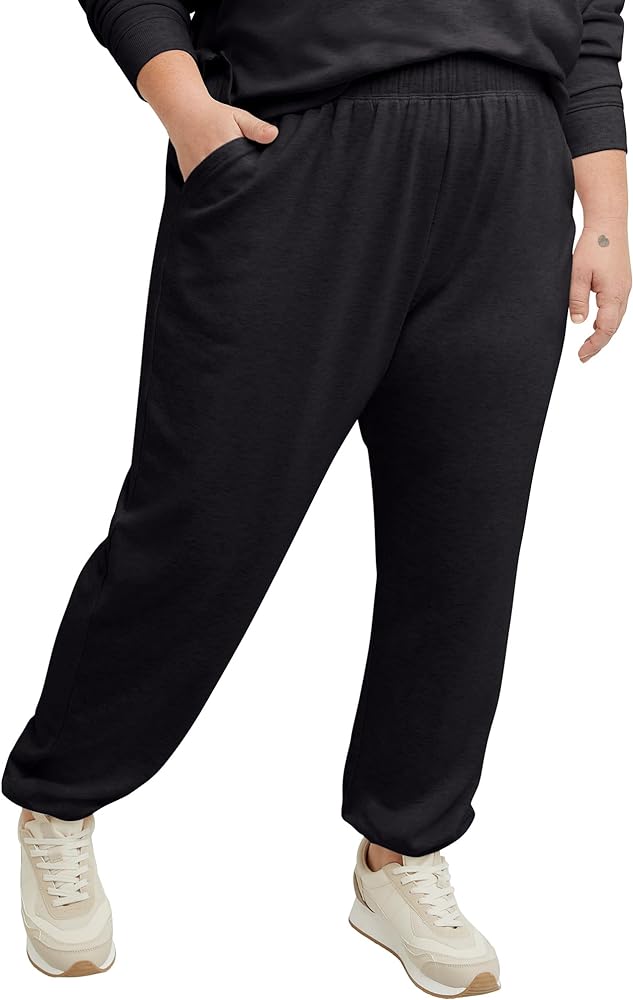 Hanes Womens Originals Fleece Joggers, Soft-Brushed Sweatpants, Women'S Loungewear, 29, Plus Size Available