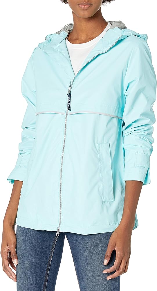 Charles River Apparel Women's New Englander Wind & Waterproof Rain Jacket