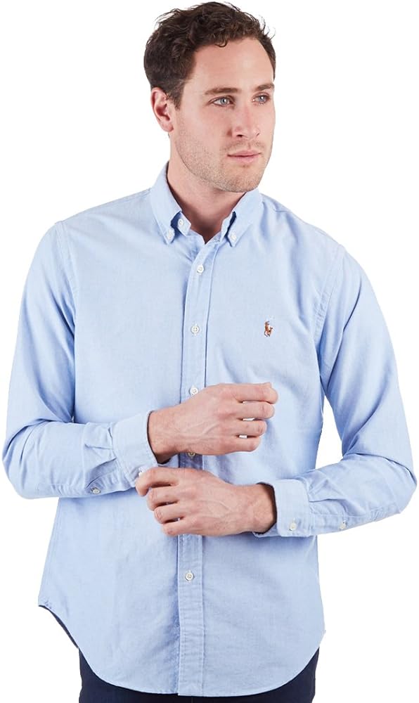 Ralph Lauren Polo Men's Long Sleeve Button-Down Oxford Shirt