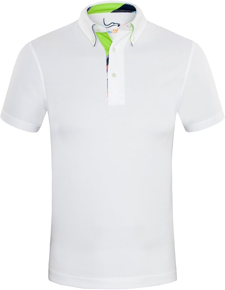 Men Golf Polo Shirt Male Short Sleeve Sports Leisure Soft Adult Tennis Polo Shirt Outdoor