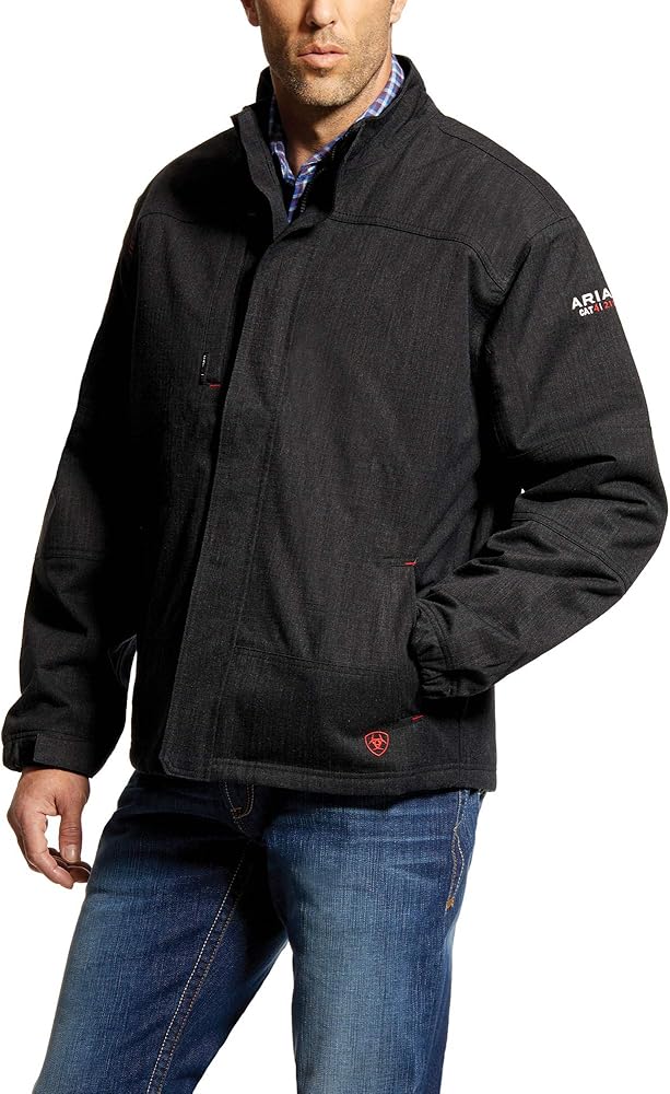 Ariat FR H2O Waterproof Insulated Jacket - Men’s Long-Sleeve Work Zip-Up Jacket